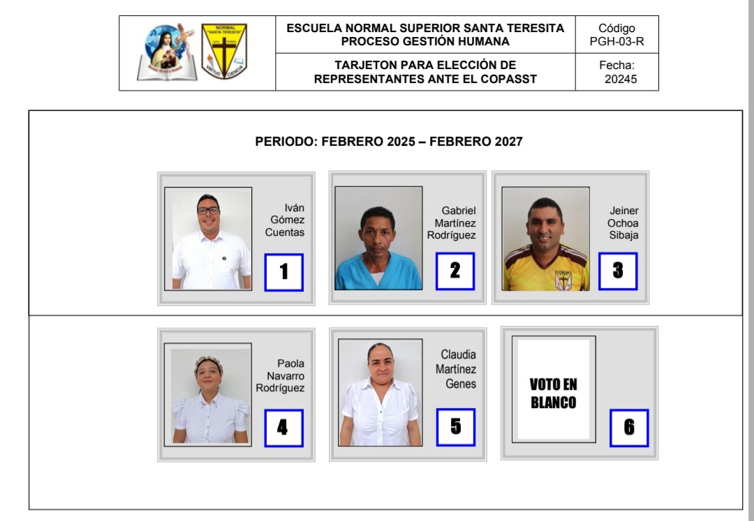 I. E. ESCUELA NORMAL SUPERIOR SANTA TERESITA - LORICA CÓRDOBA